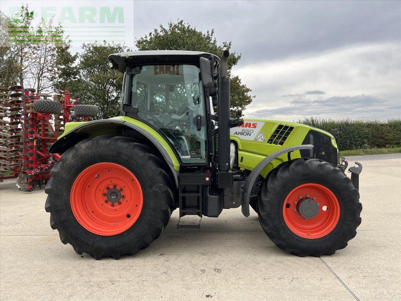 CLAAS ARION 650 CEBIS - Traktor: bild 4 CLAAS ARION 650 CEBIS - Traktor: bild 4