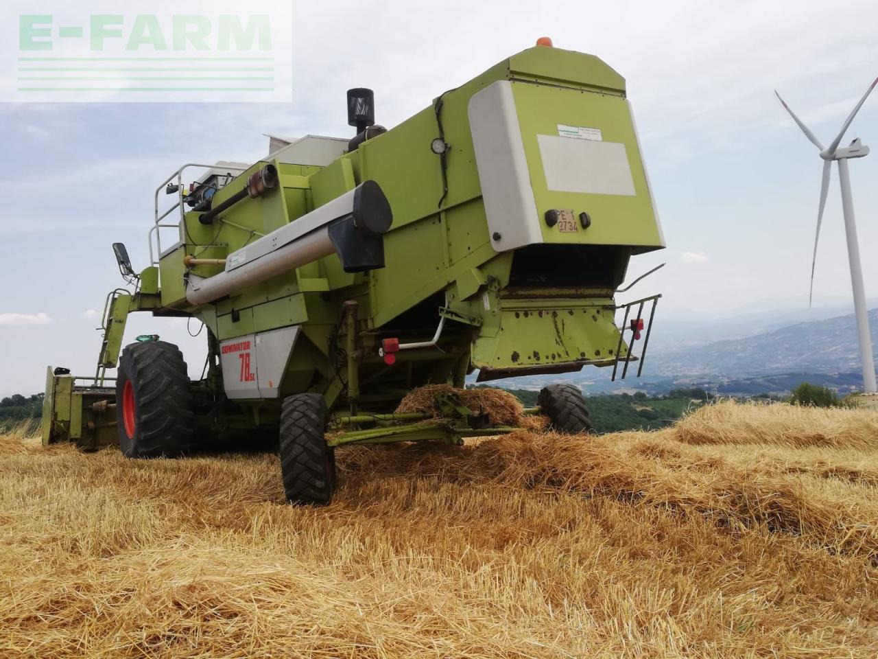 CLAAS CLAAS 78 SLH AL - Skördetröska: bild 2 CLAAS CLAAS 78 SLH AL - Skördetröska: bild 2