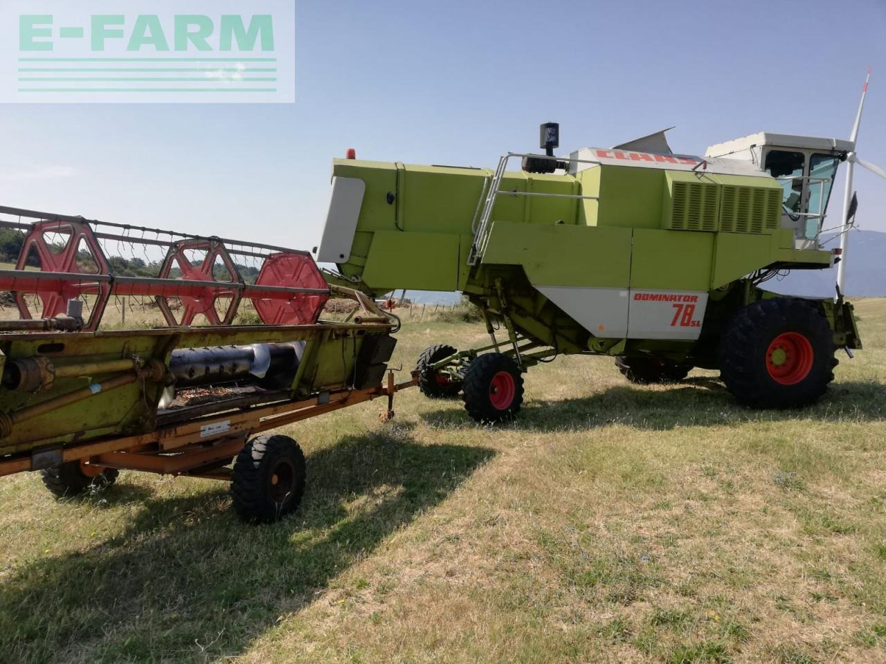 CLAAS CLAAS 78 SLH AL - Skördetröska: bild 1 CLAAS CLAAS 78 SLH AL - Skördetröska: bild 1