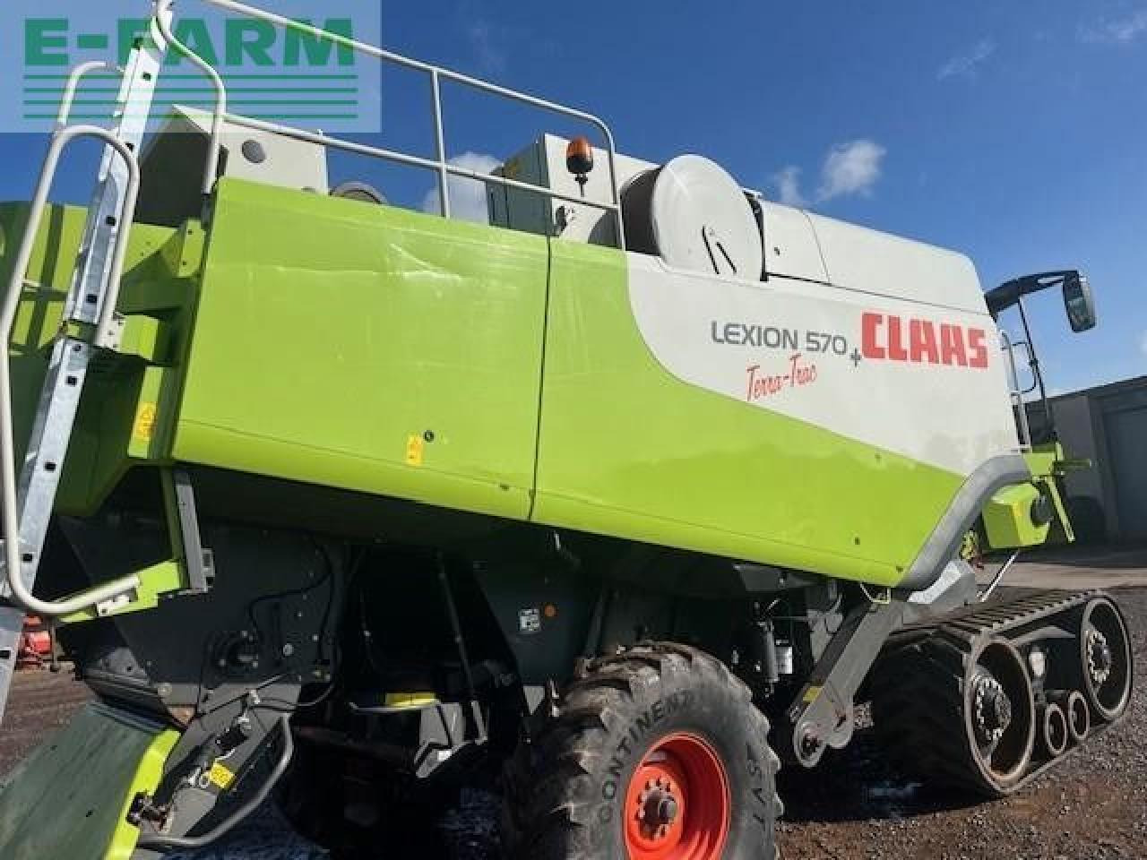 CLAAS LEXION 570 TT - Skördetröska: bild 3 CLAAS LEXION 570 TT - Skördetröska: bild 3