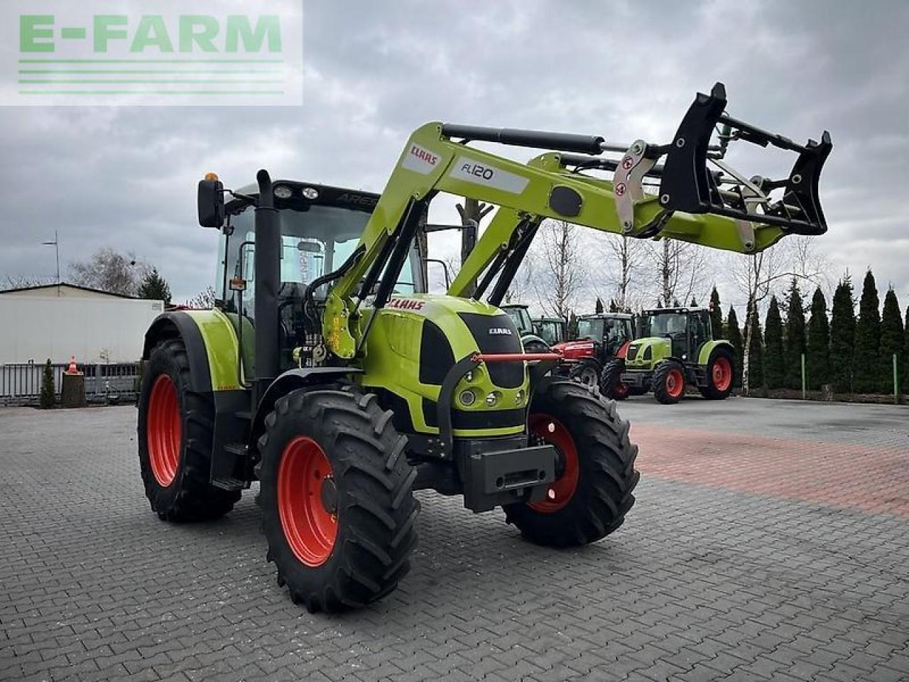CLAAS ares 617 atz + claas fl120 ATZ - Traktor: bild 3 CLAAS ares 617 atz + claas fl120 ATZ - Traktor: bild 3