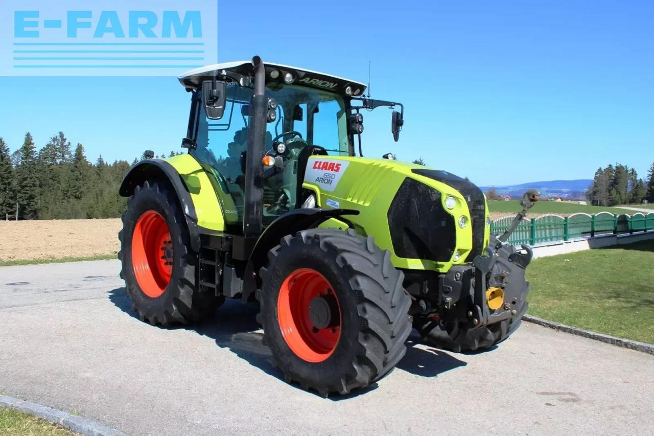 CLAAS arion 650 cmatic CMATIC - Traktor: bild 1 CLAAS arion 650 cmatic CMATIC - Traktor: bild 1