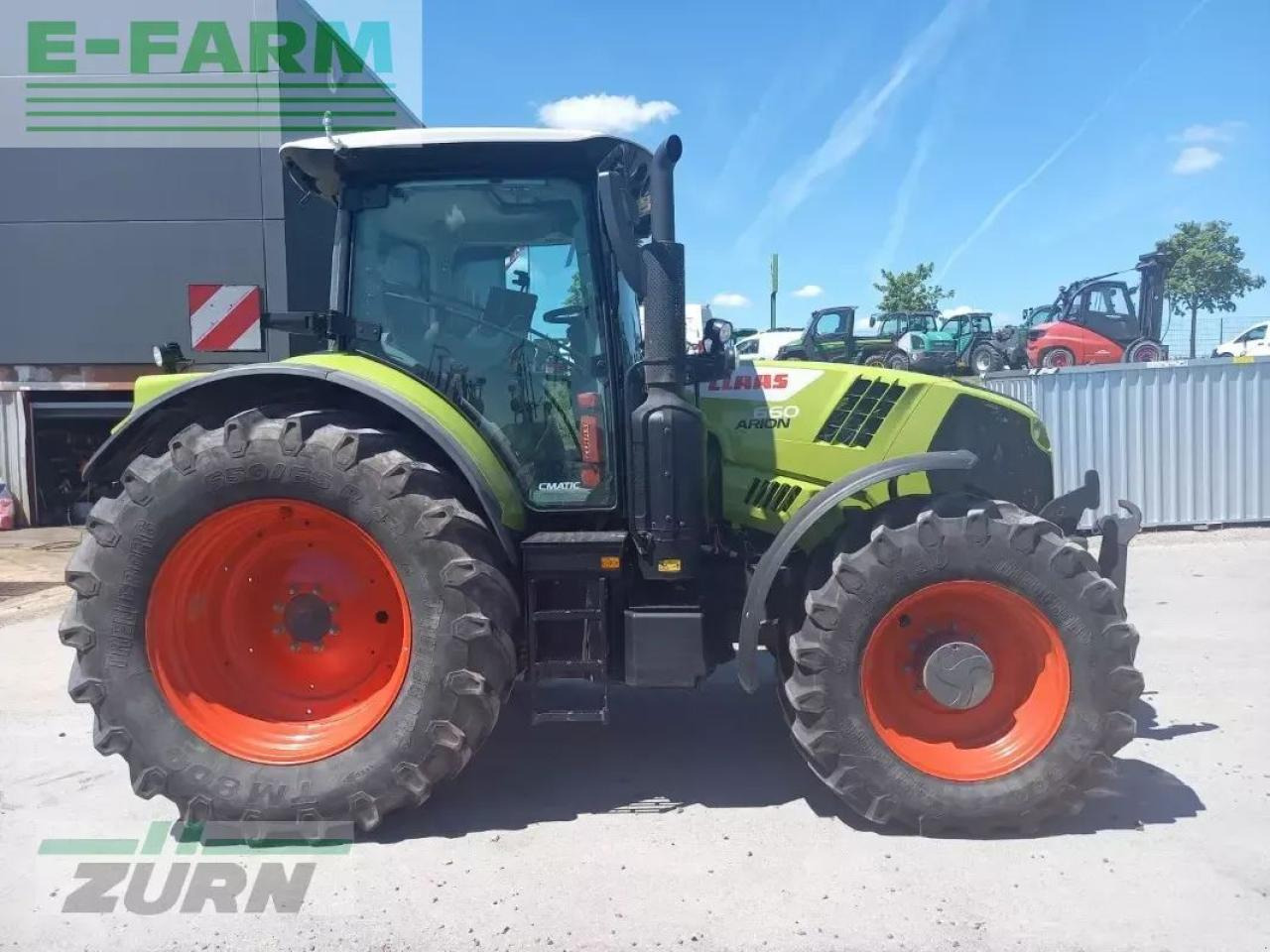 CLAAS arion 660 cmatic - Traktor: bild 1 CLAAS arion 660 cmatic - Traktor: bild 1