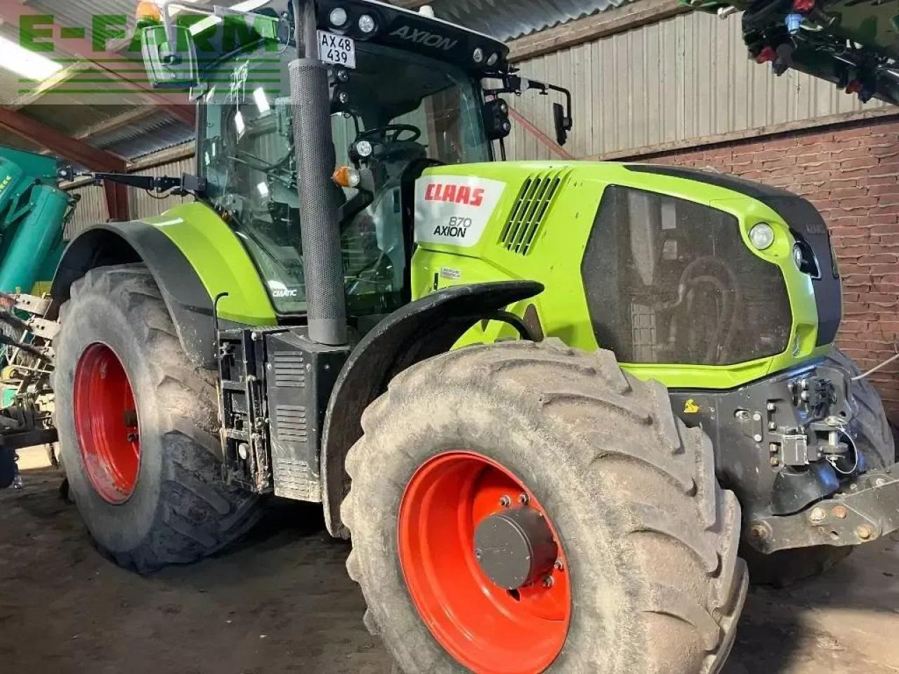 CLAAS axion 870 cmatic CMATIC - Traktor: bild 1 CLAAS axion 870 cmatic CMATIC - Traktor: bild 1
