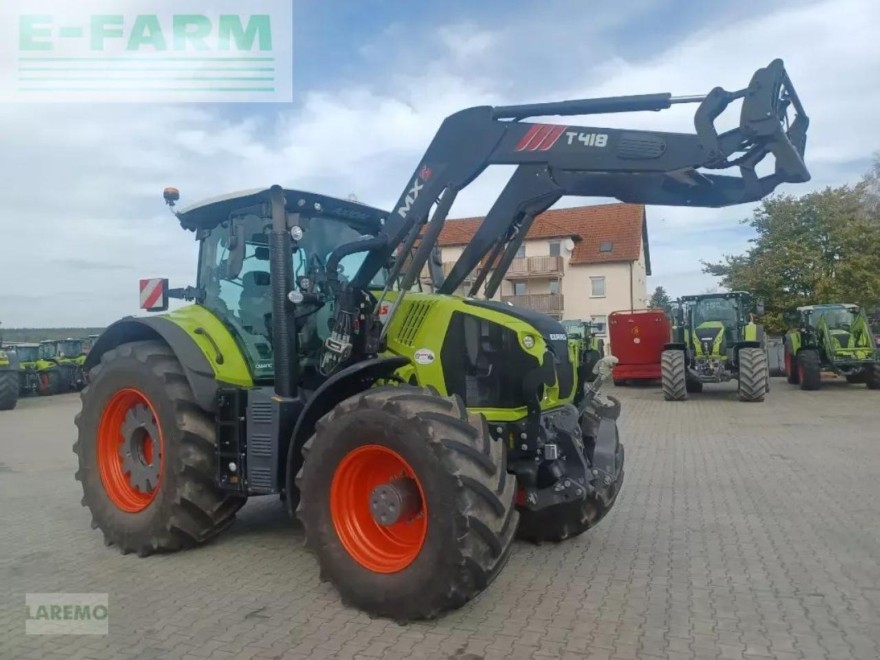 CLAAS axion 870 cmatic cebis + mx frontlader t 418 CMATIC CEBIS - Traktor: bild 2 CLAAS axion 870 cmatic cebis + mx frontlader t 418 CMATIC CEBIS - Traktor: bild 2