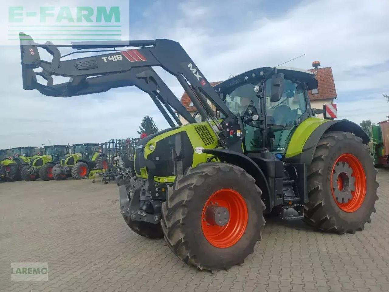 CLAAS axion 870 cmatic cebis + mx frontlader t 418 CMATIC CEBIS - Traktor: bild 1 CLAAS axion 870 cmatic cebis + mx frontlader t 418 CMATIC CEBIS - Traktor: bild 1