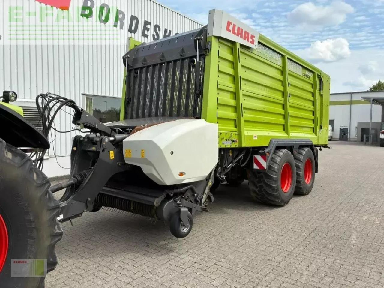 CLAAS cargos 8400 - Ensilagevagn: bild 3 CLAAS cargos 8400 - Ensilagevagn: bild 3