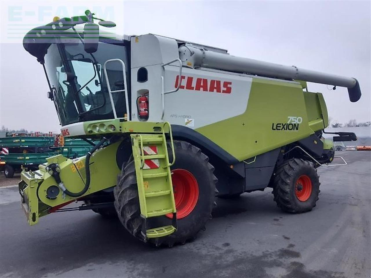 CLAAS gebr. mähdrescher lexion 750 - Skördetröska: bild 1 CLAAS gebr. mähdrescher lexion 750 - Skördetröska: bild 1