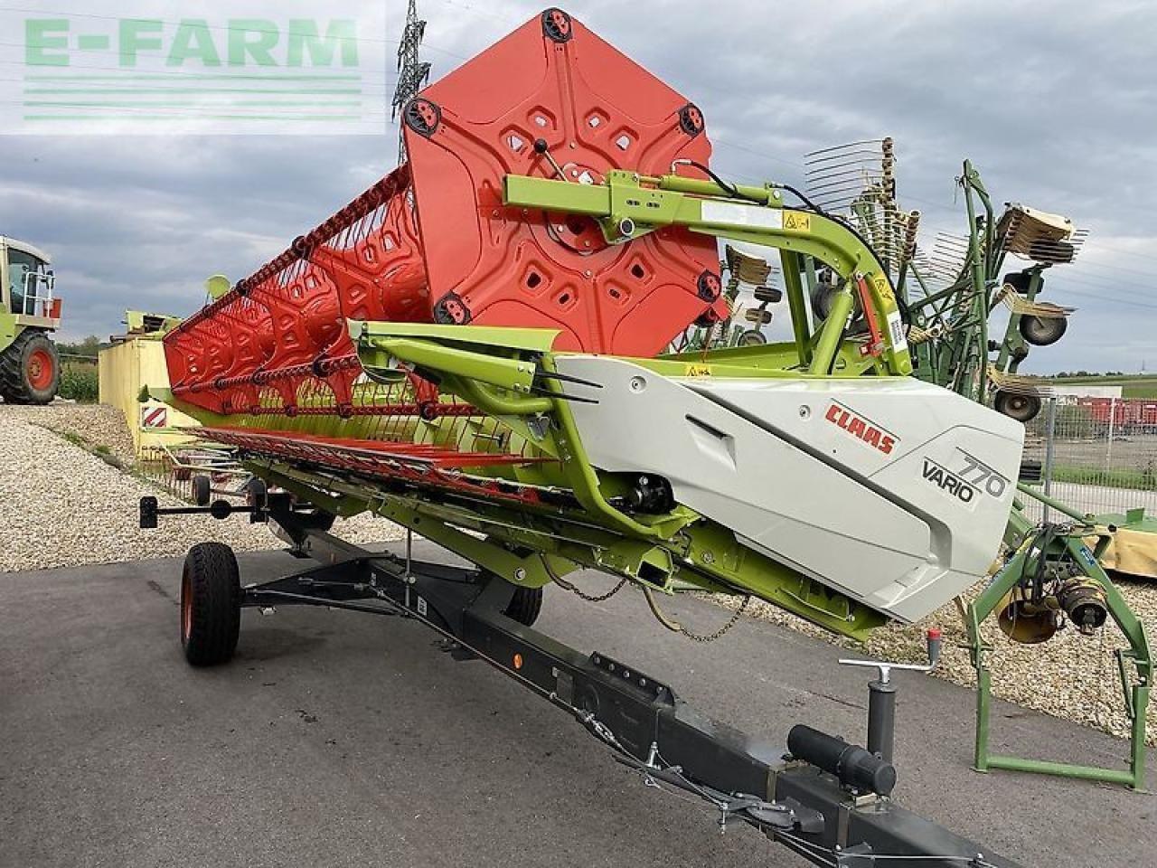 CLAAS getreideschneidwerk v 770 - Skärbord: bild 3 CLAAS getreideschneidwerk v 770 - Skärbord: bild 3