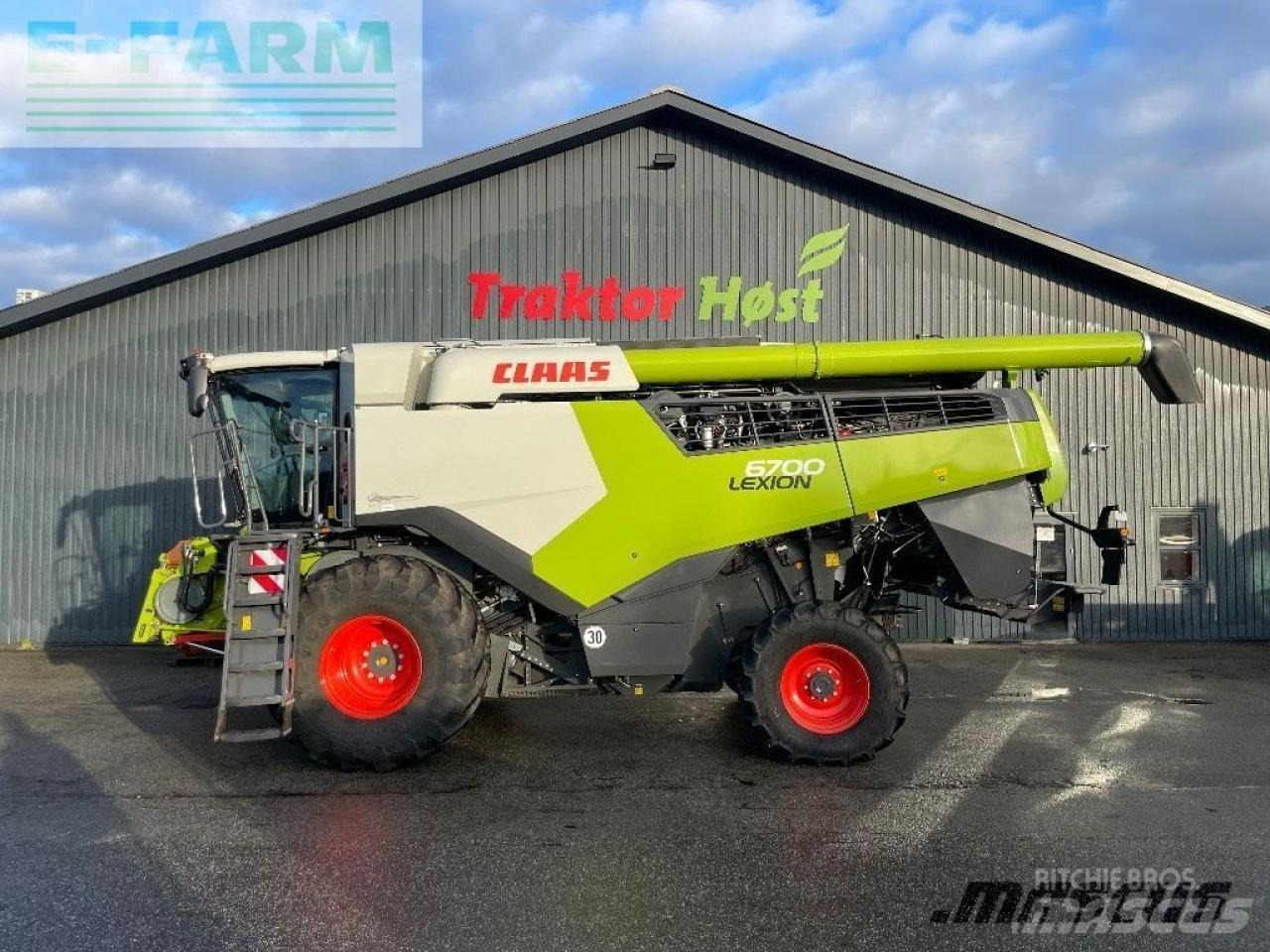 CLAAS lexion 6700 - Skördetröska: bild 1 CLAAS lexion 6700 - Skördetröska: bild 1