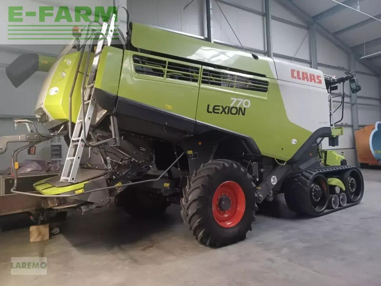 CLAAS lexion 770 tt terratrac + v1050 - Skördetröska: bild 2 CLAAS lexion 770 tt terratrac + v1050 - Skördetröska: bild 2