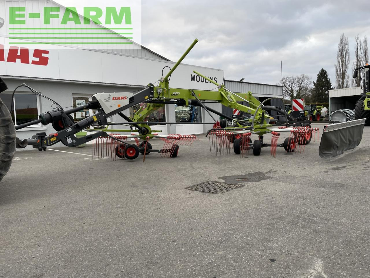 CLAAS liner 1600 - Hövändare: bild 1 CLAAS liner 1600 - Hövändare: bild 1