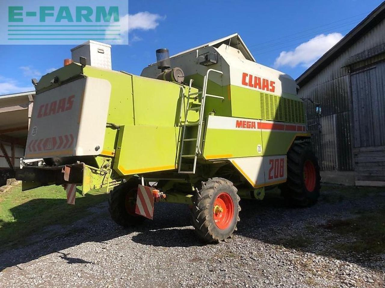 CLAAS mega 208 - Skördetröska: bild 2 CLAAS mega 208 - Skördetröska: bild 2
