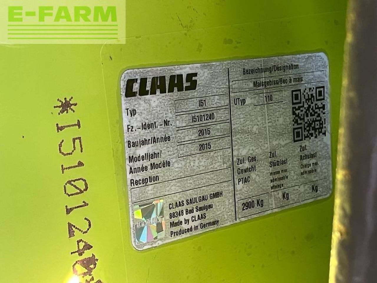 CLAAS orbis 600 - Tillbehör för exakthack: bild 4 CLAAS orbis 600 - Tillbehör för exakthack: bild 4