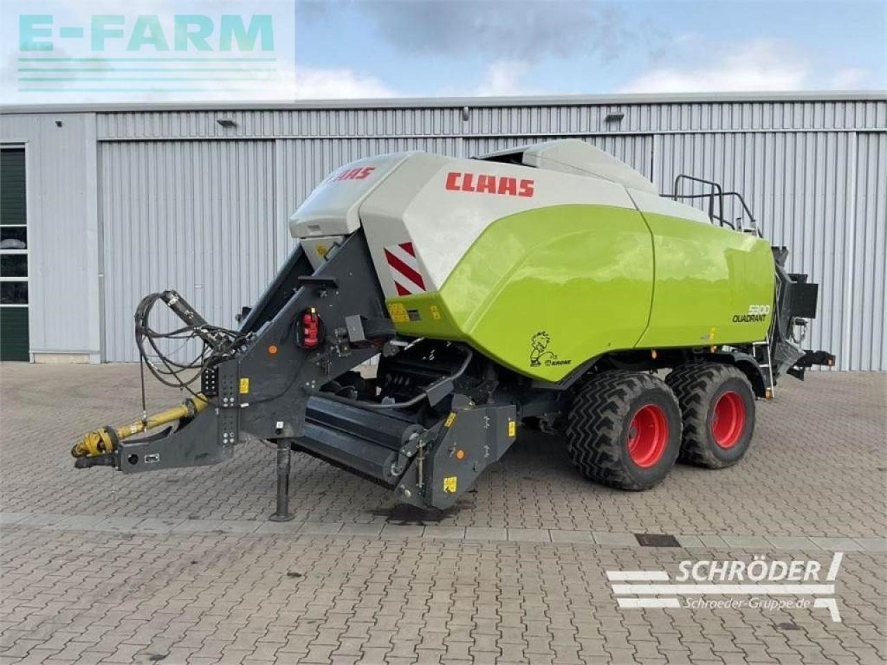 CLAAS quadrant 5300 rf - Fyrkantspress: bild 1 CLAAS quadrant 5300 rf - Fyrkantspress: bild 1