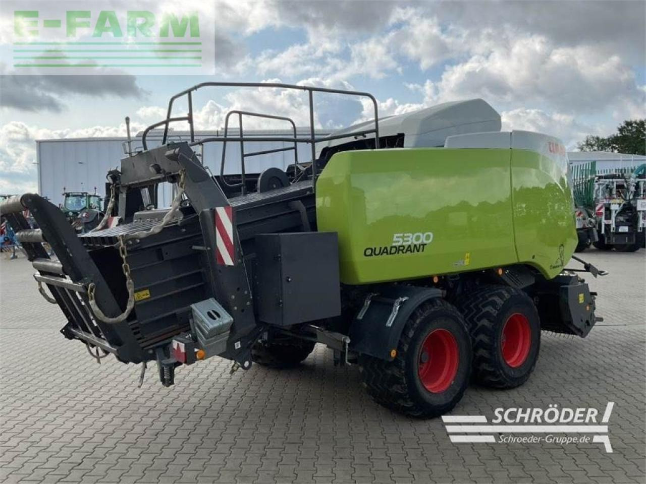 CLAAS quadrant 5300 rf - Fyrkantspress: bild 3 CLAAS quadrant 5300 rf - Fyrkantspress: bild 3
