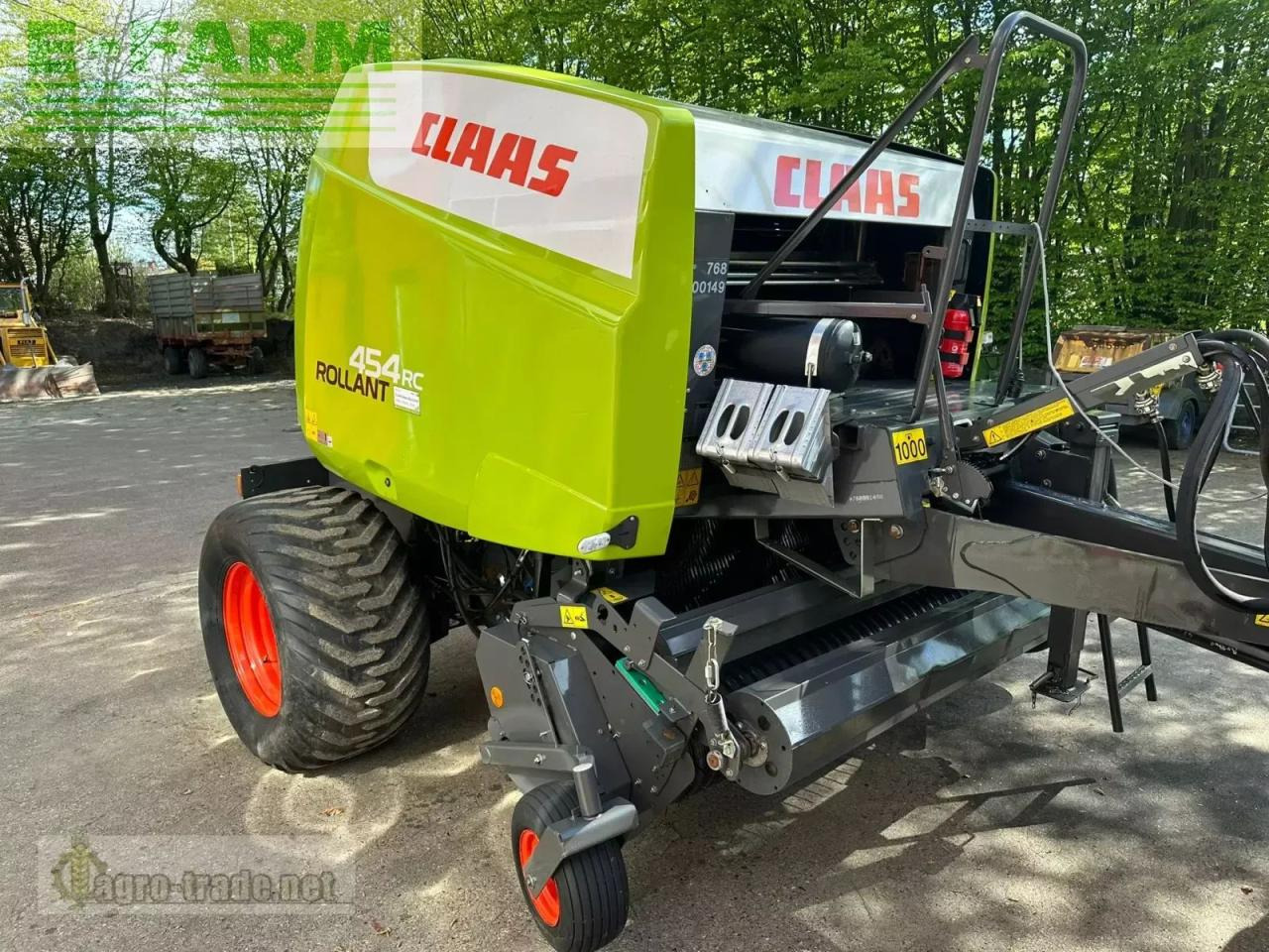 CLAAS rollant 454 rc - Fyrkantspress: bild 1 CLAAS rollant 454 rc - Fyrkantspress: bild 1