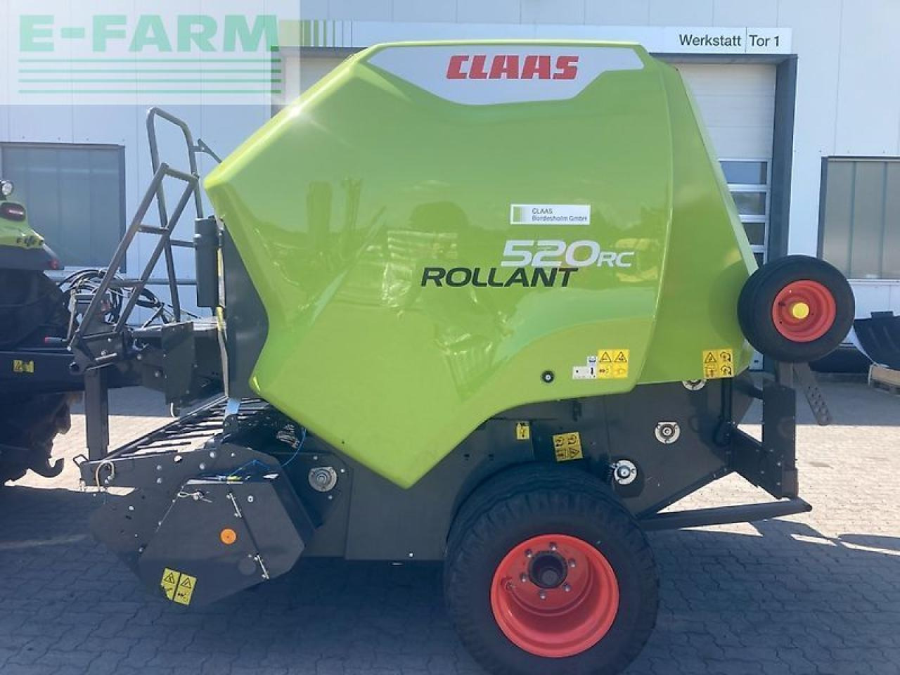 CLAAS rollant 520 rc - Fyrkantspress: bild 2 CLAAS rollant 520 rc - Fyrkantspress: bild 2