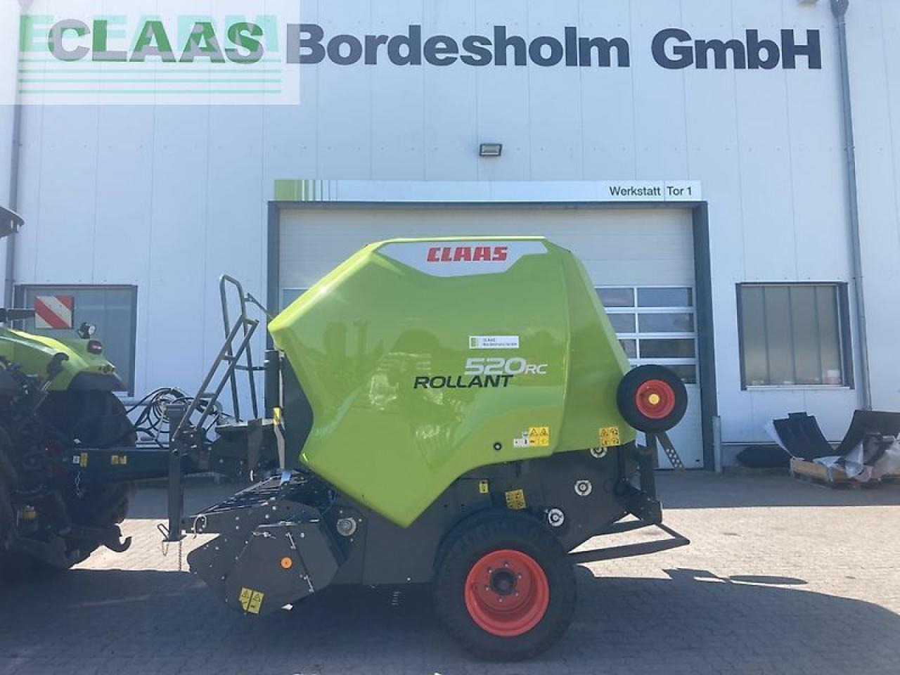 CLAAS rollant 520 rc - Fyrkantspress: bild 1 CLAAS rollant 520 rc - Fyrkantspress: bild 1