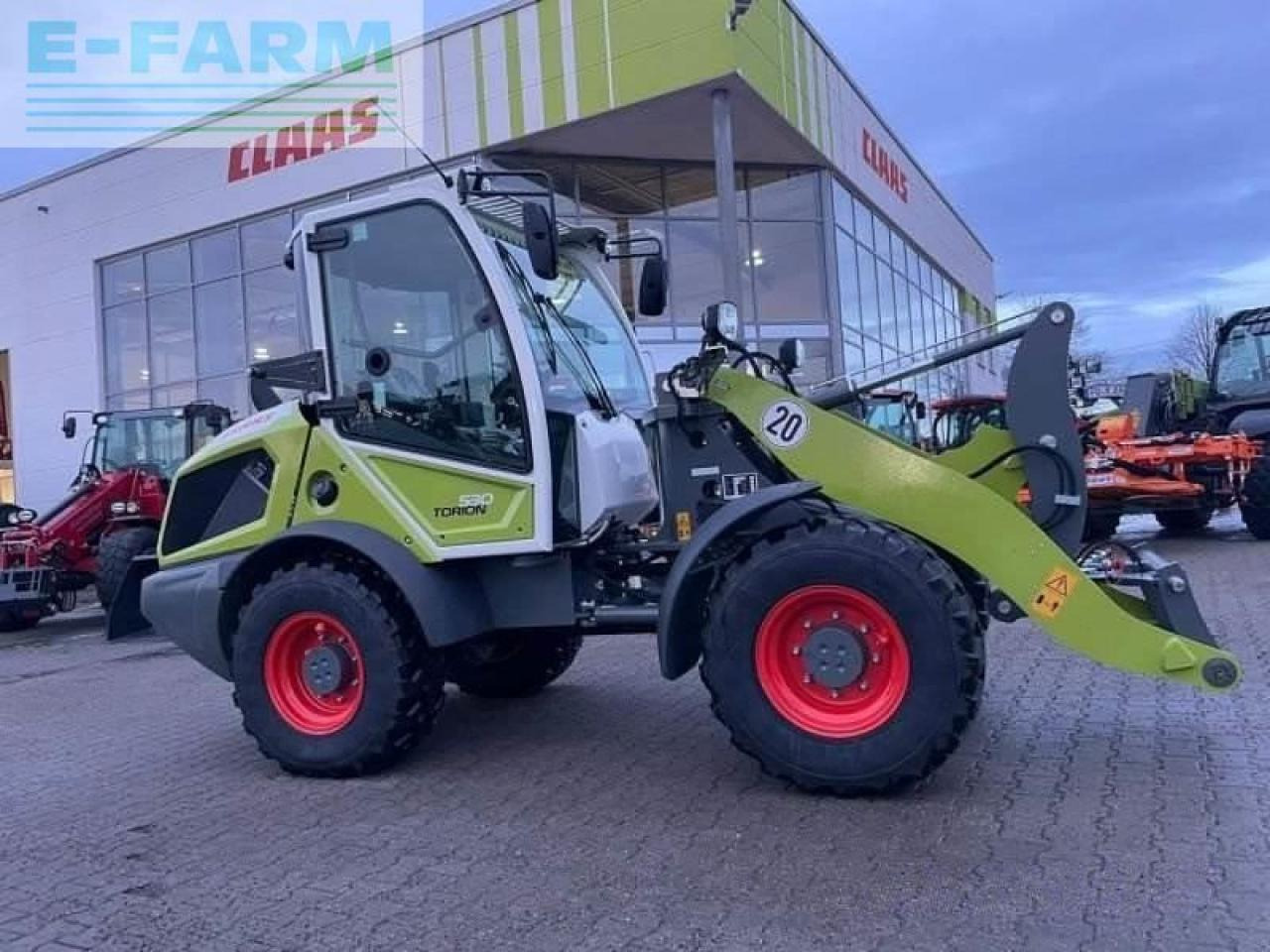 CLAAS torion 530 claas radlader - Minigrävmaskin: bild 1 CLAAS torion 530 claas radlader - Minigrävmaskin: bild 1