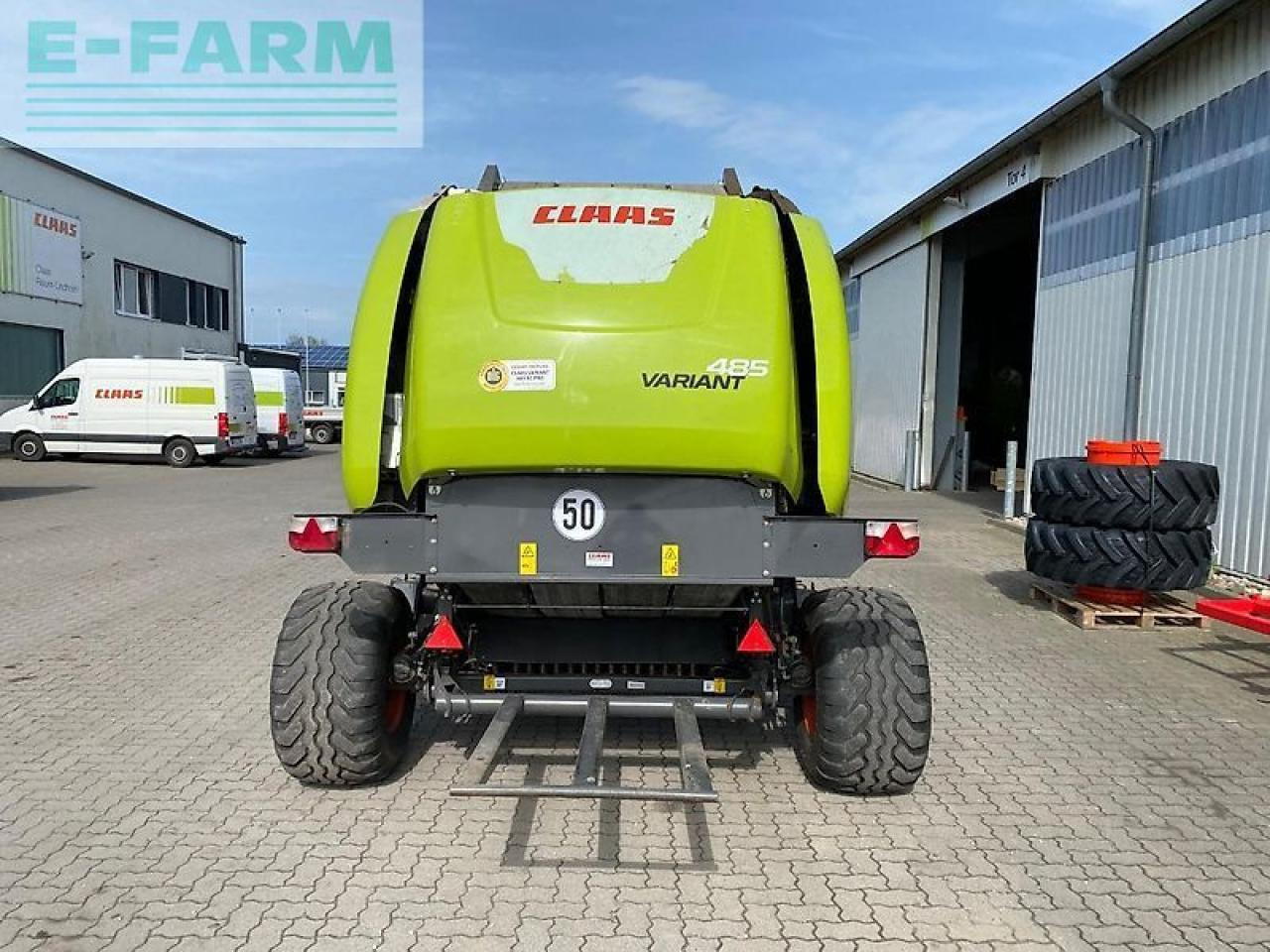 CLAAS variant 485 rc - Fyrkantspress: bild 3 CLAAS variant 485 rc - Fyrkantspress: bild 3