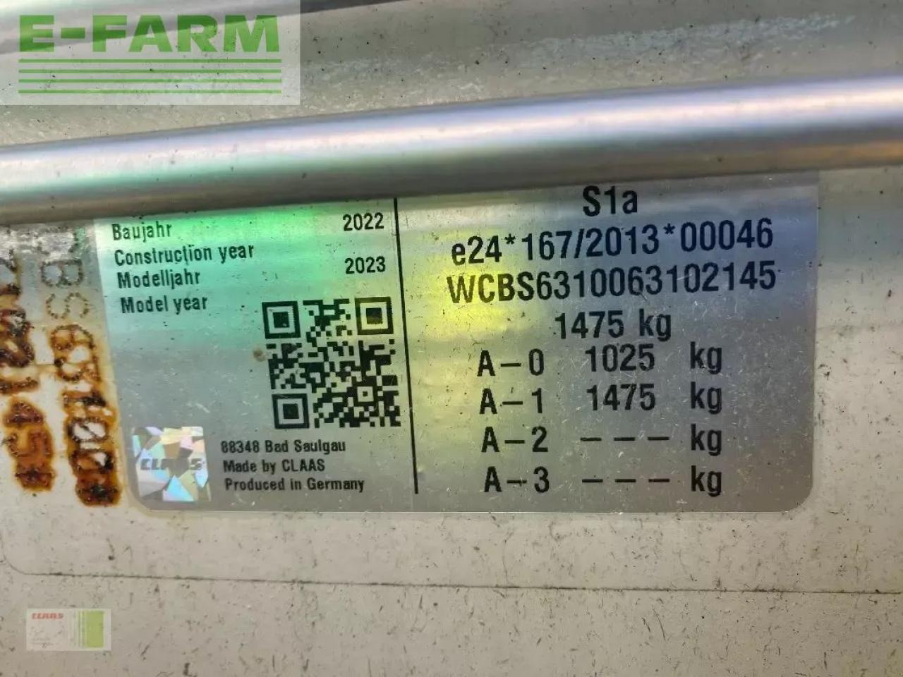 CLAAS volto 1300 t - Hövändare: bild 2 CLAAS volto 1300 t - Hövändare: bild 2