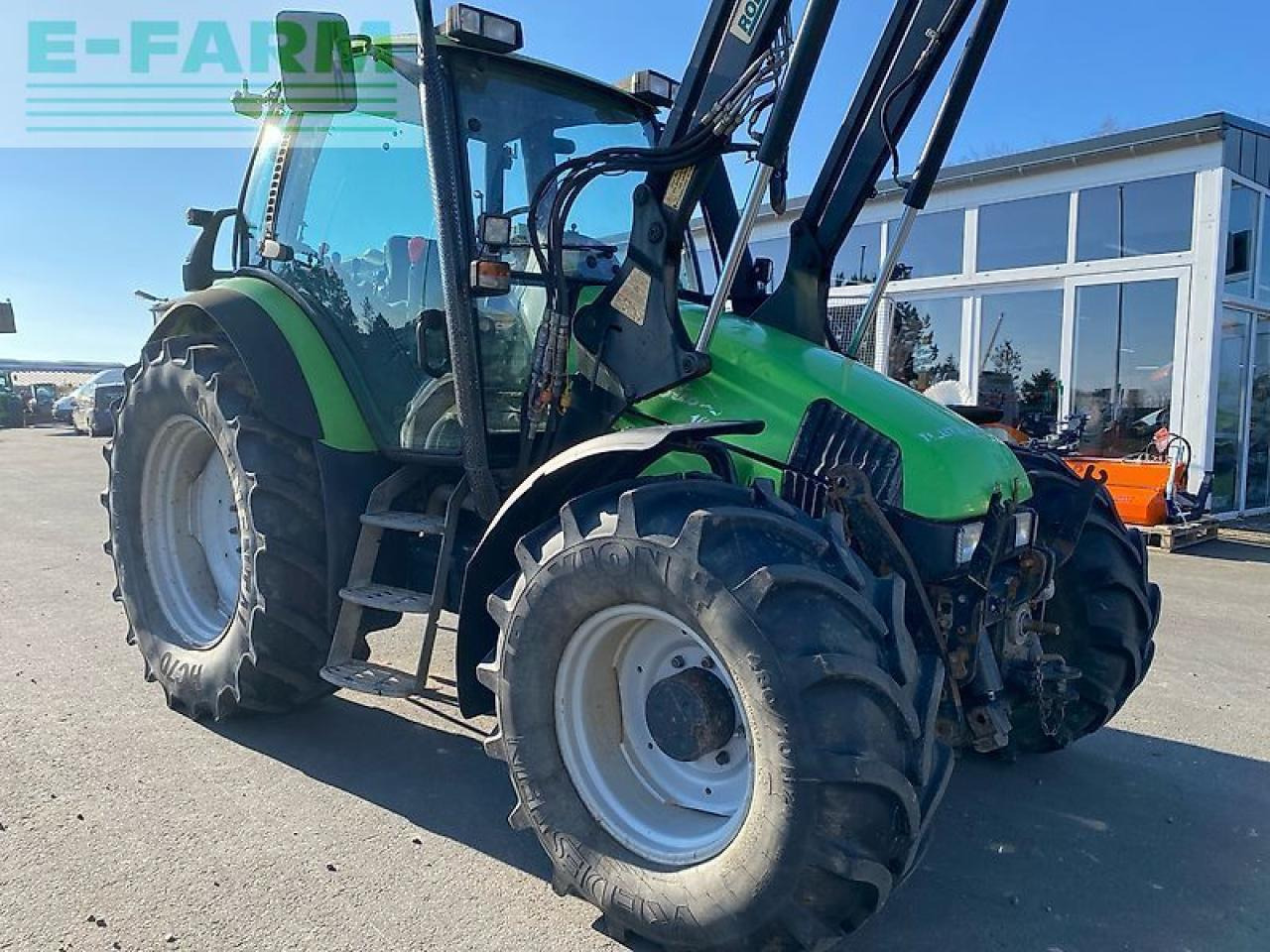 Deutz-Fahr agrotron 106 mit frontlader - Traktor: bild 1 Deutz-Fahr agrotron 106 mit frontlader - Traktor: bild 1