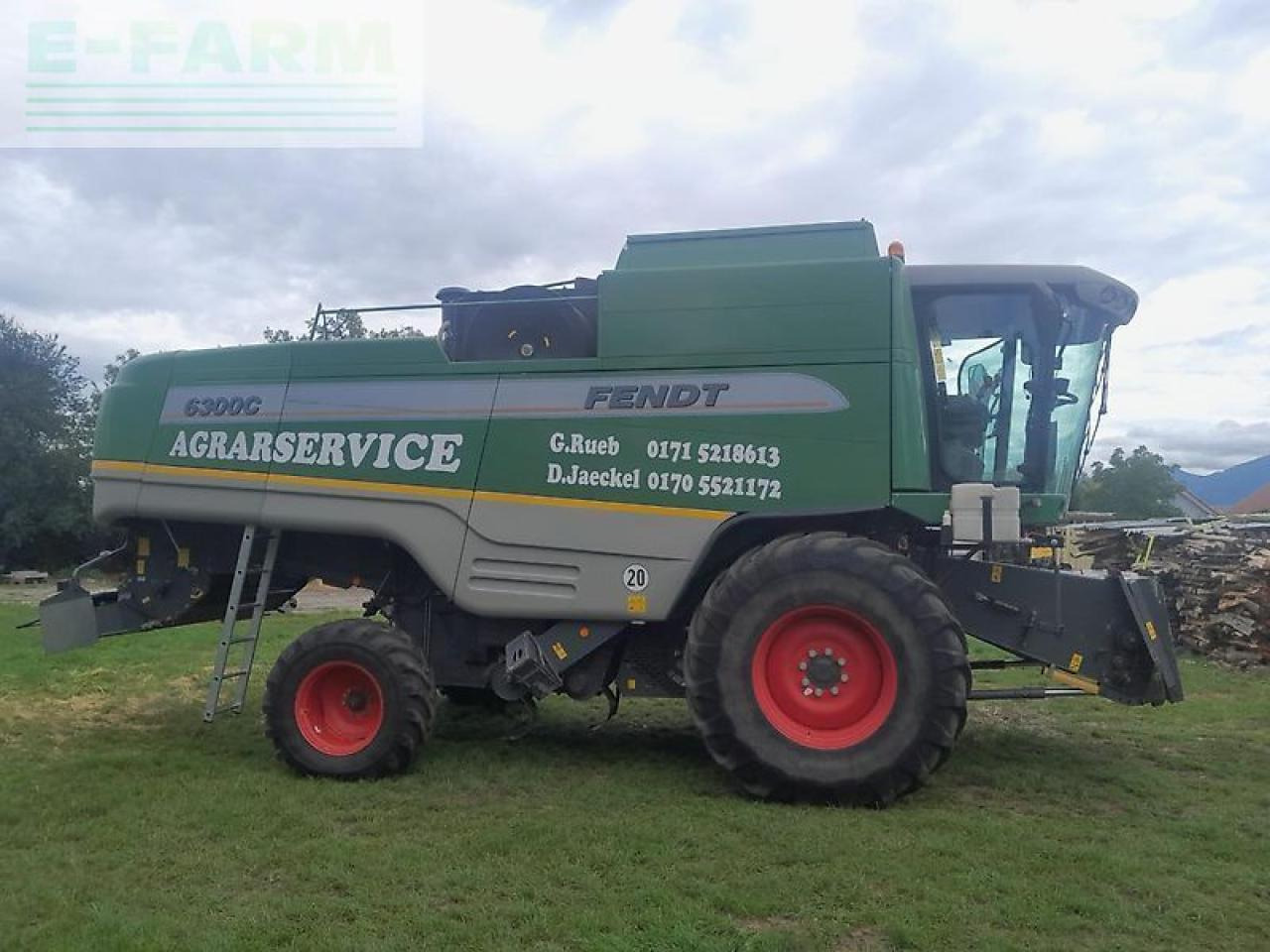 Fendt 6300c - Skördetröska: bild 2 Fendt 6300c - Skördetröska: bild 2