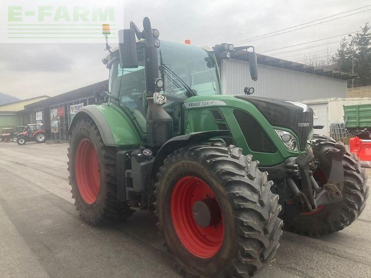 Fendt 724 profi plus - Traktor: bild 4 Fendt 724 profi plus - Traktor: bild 4