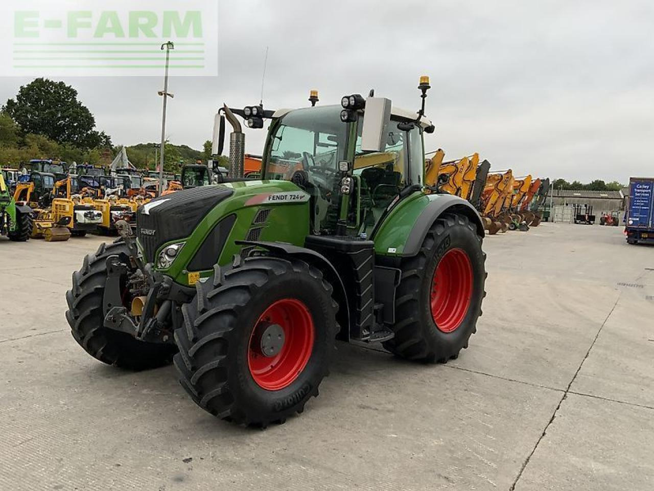 Fendt 724 profi plus tractor (st23854) - Traktor: bild 5 Fendt 724 profi plus tractor (st23854) - Traktor: bild 5