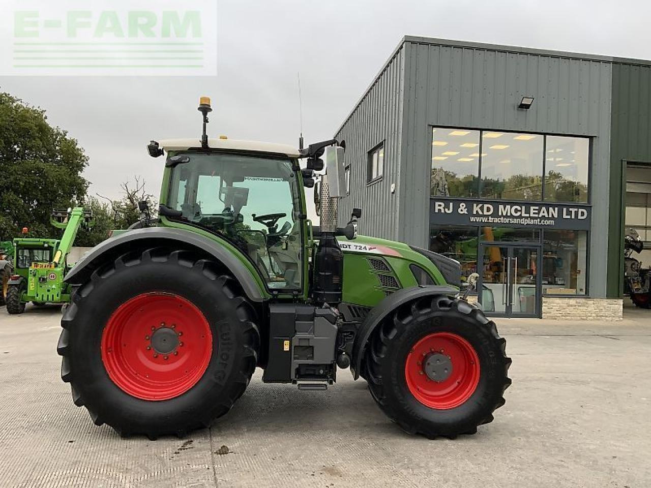 Fendt 724 profi plus tractor (st23854) - Traktor: bild 2 Fendt 724 profi plus tractor (st23854) - Traktor: bild 2