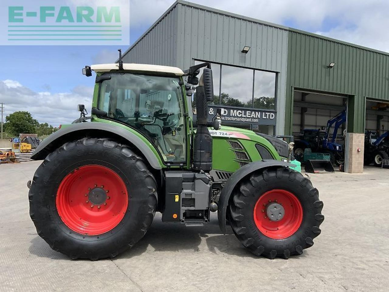 Fendt 724 profi plus vario tractor (st23355) ProfiPlus - Traktor: bild 1 Fendt 724 profi plus vario tractor (st23355) ProfiPlus - Traktor: bild 1