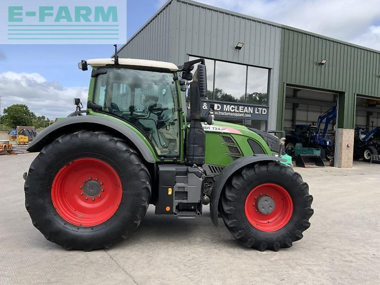 Fendt 724 profi plus vario tractor (st23355) ProfiPlus - Traktor: bild 3 Fendt 724 profi plus vario tractor (st23355) ProfiPlus - Traktor: bild 3