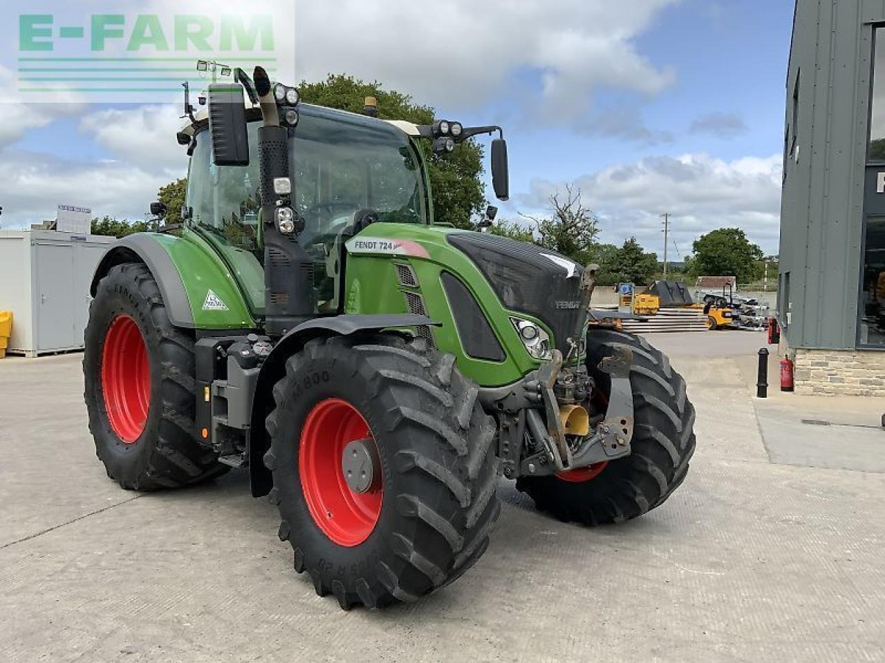 Fendt 724 profi plus vario tractor (st23355) ProfiPlus - Traktor: bild 4 Fendt 724 profi plus vario tractor (st23355) ProfiPlus - Traktor: bild 4