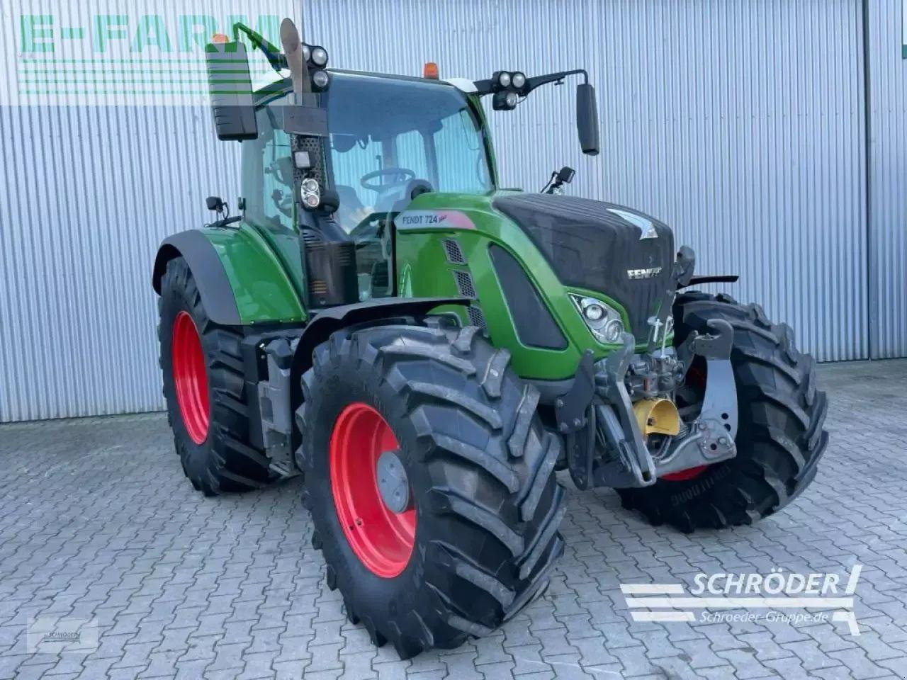 Fendt 724 s4 profi plus - Traktor: bild 1 Fendt 724 s4 profi plus - Traktor: bild 1