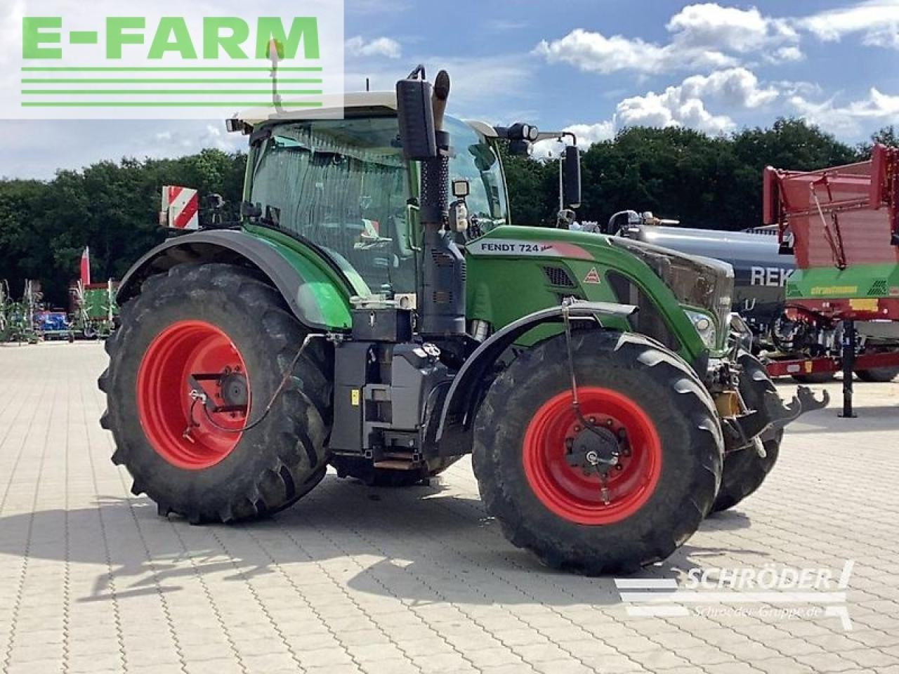 Fendt 724 s4 profi plus - Traktor: bild 3 Fendt 724 s4 profi plus - Traktor: bild 3