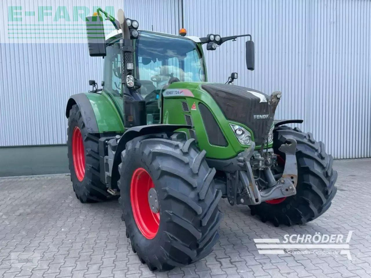 Fendt 724 s4 profi plus - Traktor: bild 1 Fendt 724 s4 profi plus - Traktor: bild 1