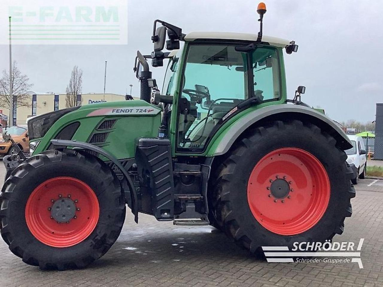 Fendt 724 s4 profi plus - Traktor: bild 4 Fendt 724 s4 profi plus - Traktor: bild 4