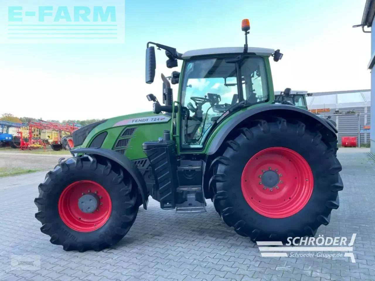 Fendt 724 s4 profi plus - Traktor: bild 4 Fendt 724 s4 profi plus - Traktor: bild 4