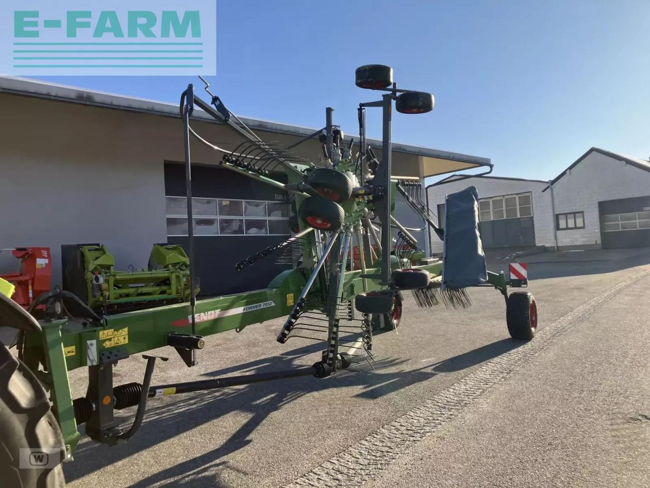 Fendt former 7850 - Hövändare: bild 1 Fendt former 7850 - Hövändare: bild 1