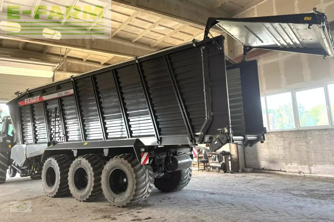 Fendt tigo 100 xr in einem guten zustand mit liftachse und laderaumabdeckung - Ensilagevagn: bild 3 Fendt tigo 100 xr in einem guten zustand mit liftachse und laderaumabdeckung - Ensilagevagn: bild 3