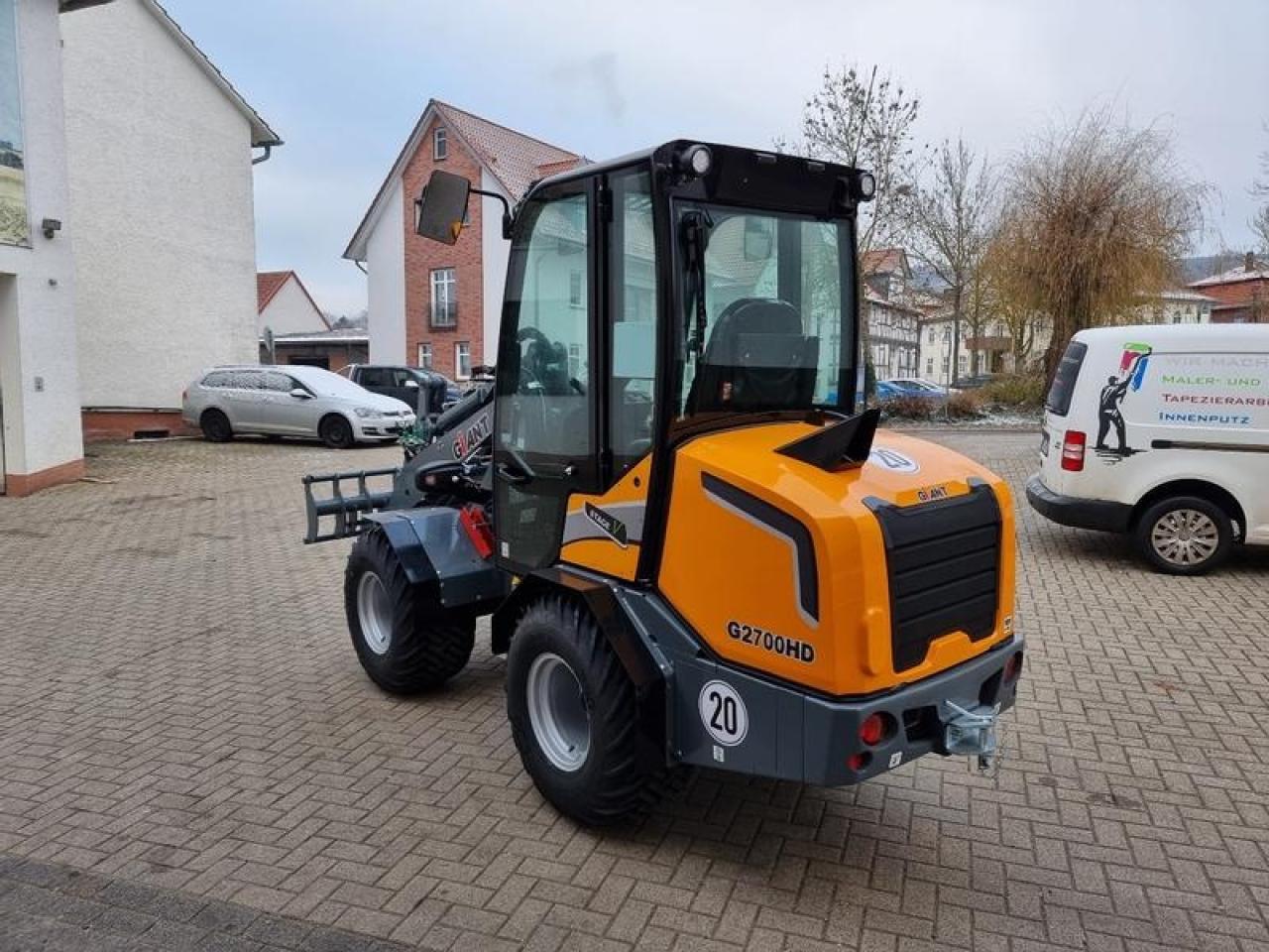 Giant g 2700 hd mit kabine und euro aufnamhe - Hjullastare: bild 5 Giant g 2700 hd mit kabine und euro aufnamhe - Hjullastare: bild 5