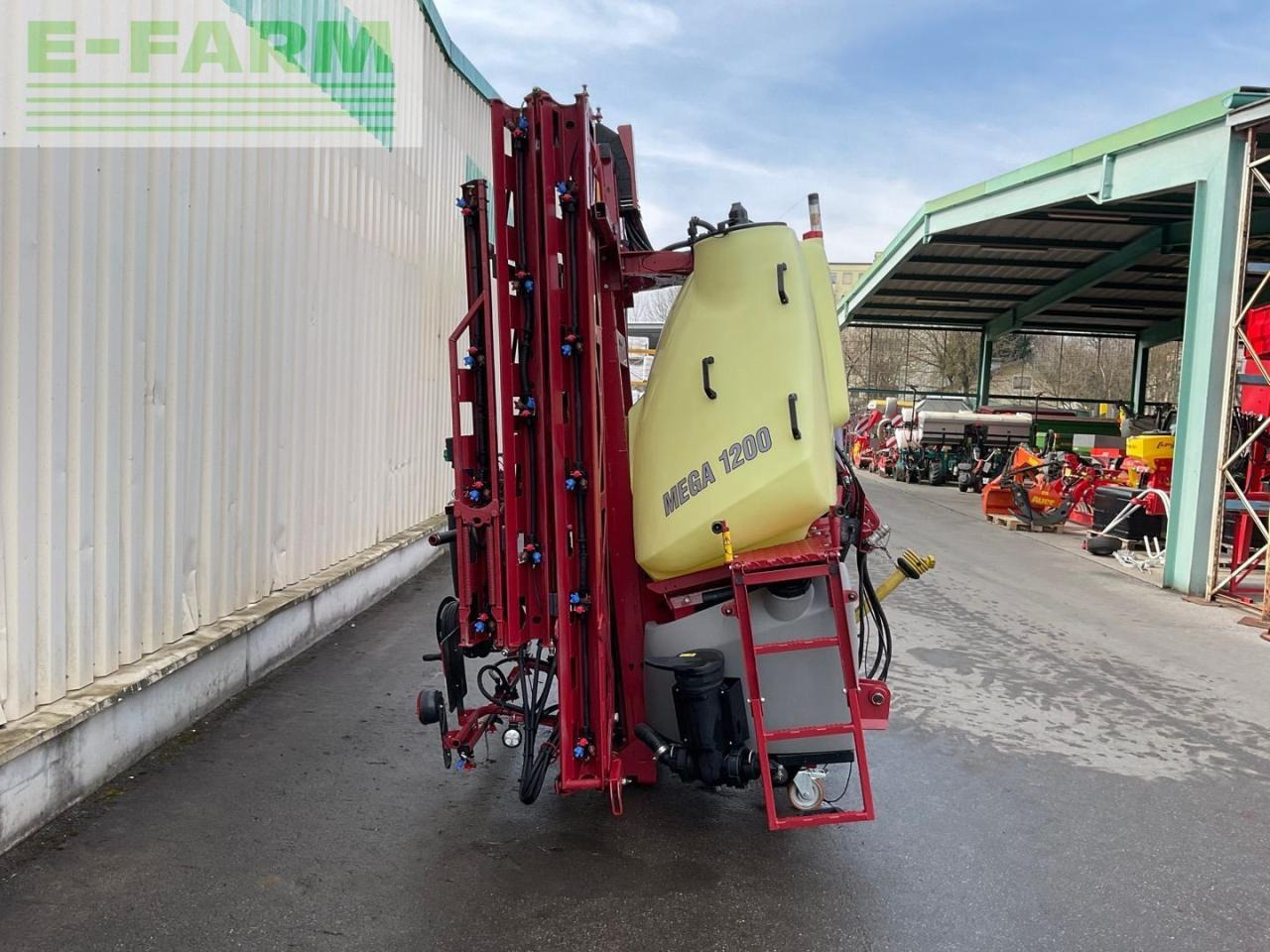 Hardi MEGA 1200 - Bogserad spruta: bild 5 Hardi MEGA 1200 - Bogserad spruta: bild 5