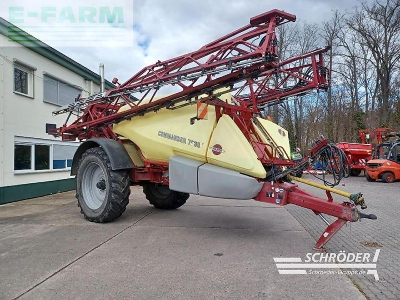 Hardi commander 7000 - Bogserad spruta: bild 5 Hardi commander 7000 - Bogserad spruta: bild 5