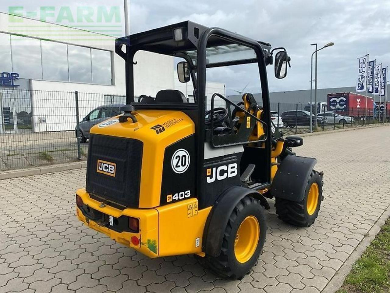 JCB 403 agri hoflader - Minigrävmaskin: bild 4 JCB 403 agri hoflader - Minigrävmaskin: bild 4