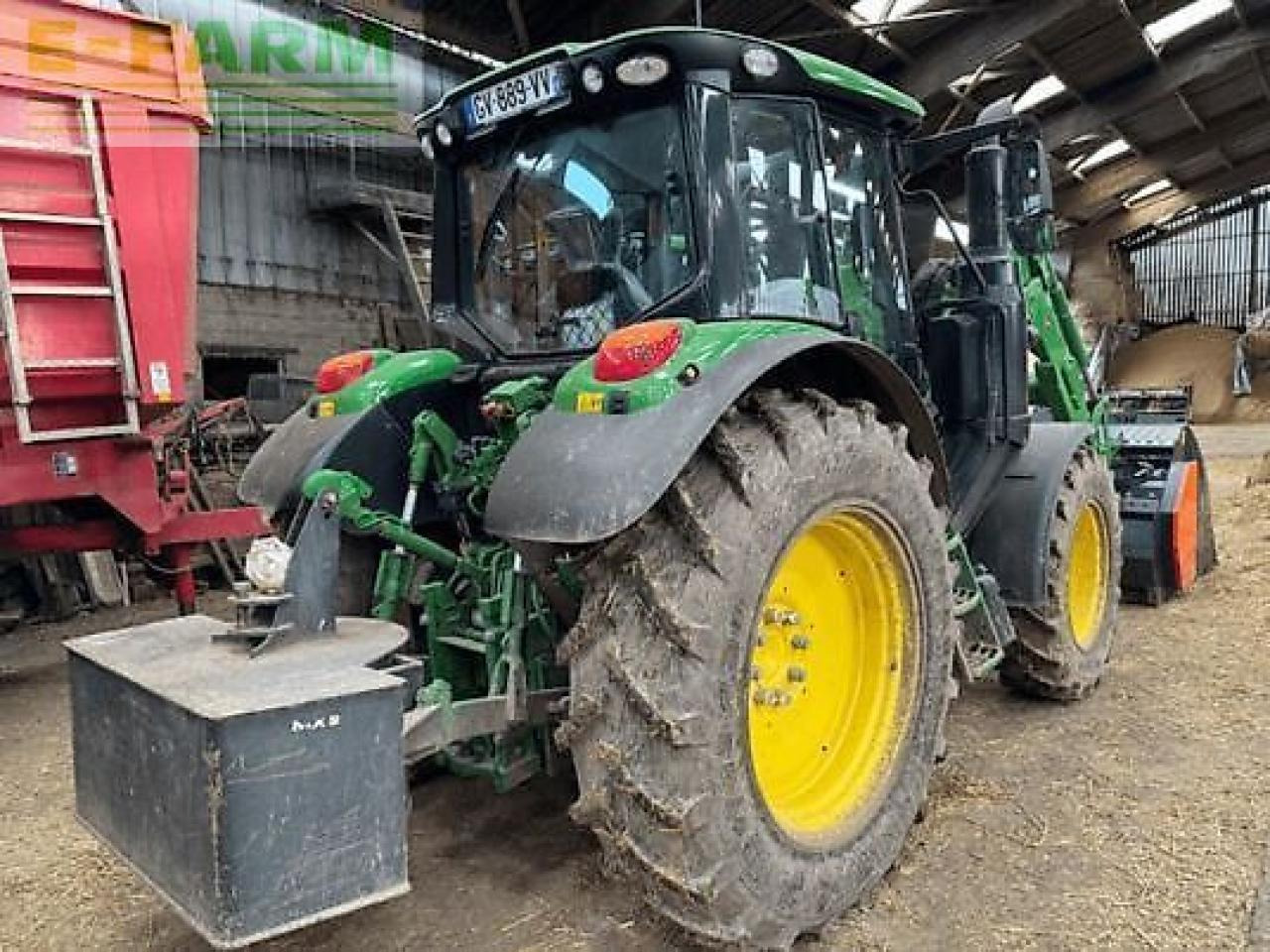 John Deere 6120m - Traktor: bild 4 John Deere 6120m - Traktor: bild 4
