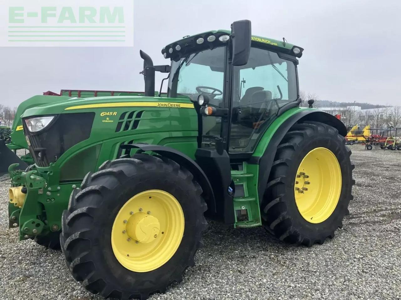 John Deere 6145r - Traktor: bild 1 John Deere 6145r - Traktor: bild 1