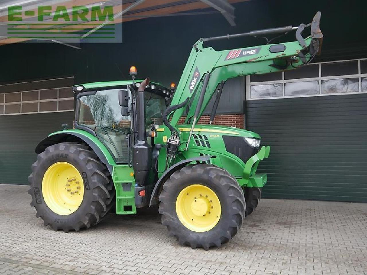 John Deere 6145r autoquad+ frontlader - Traktor: bild 1 John Deere 6145r autoquad+ frontlader - Traktor: bild 1