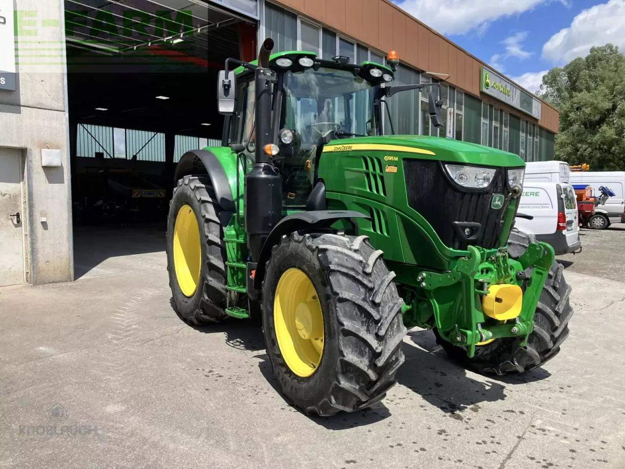 John Deere 6195m - Traktor: bild 1 John Deere 6195m - Traktor: bild 1