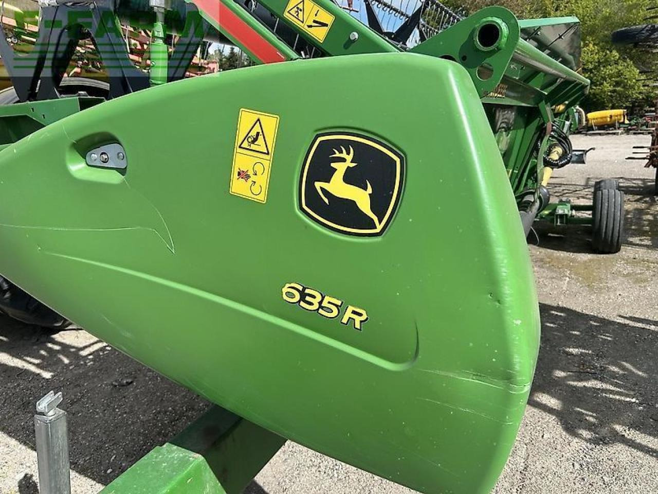 John Deere 635r m/vogn - Tillbehör för exakthack: bild 1 John Deere 635r m/vogn - Tillbehör för exakthack: bild 1
